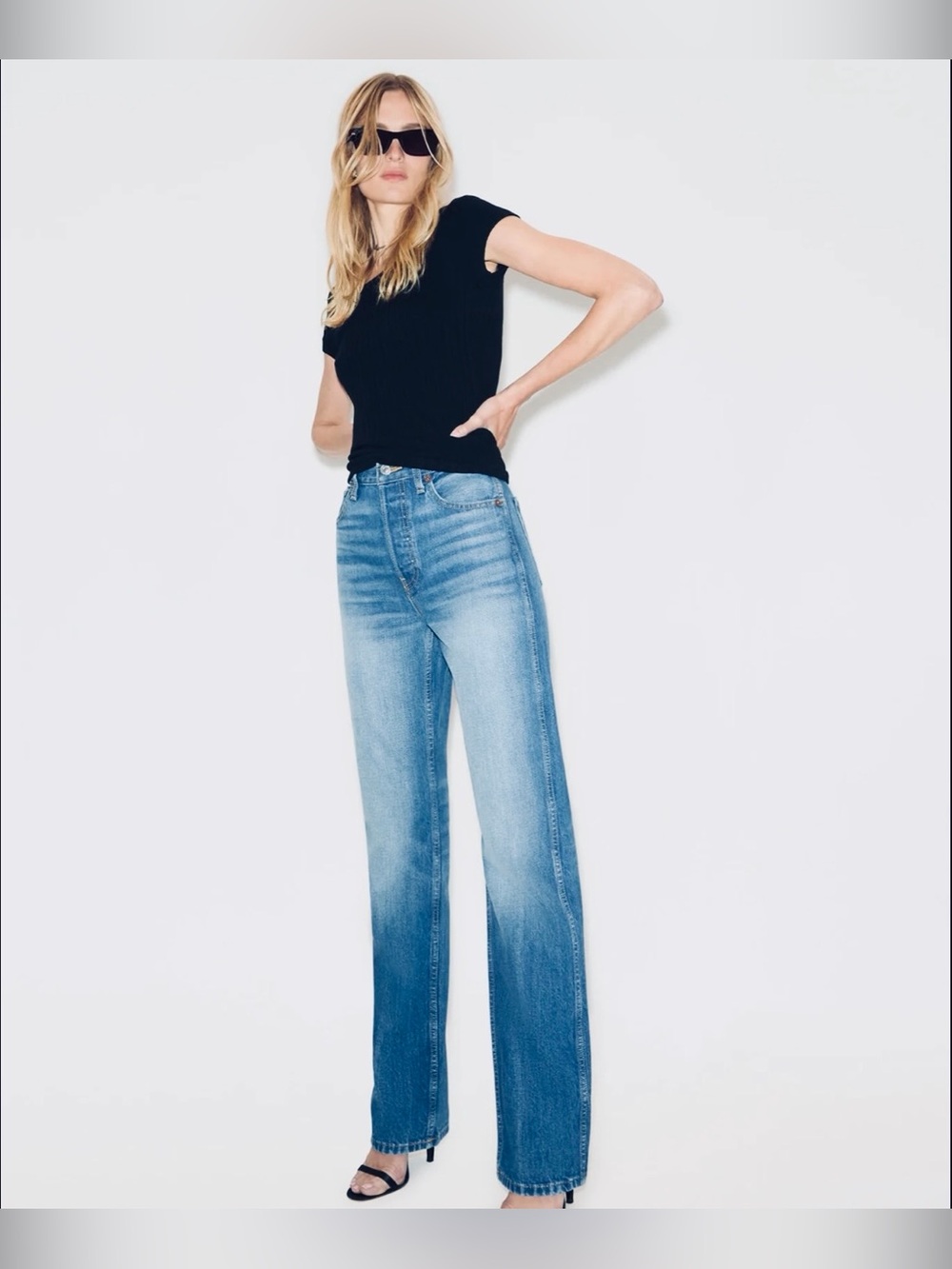 RE/DONE 90s High Rise Loose Jeans